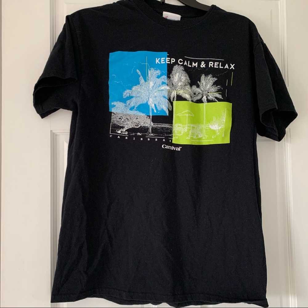 CARNIVAL CRUISE CARIBBEAN KEEP CALM RELAX MEDIUM